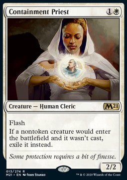 Containment Priest - Core 2021 (Rare) [M21-13]