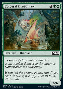 Colossal Dreadmaw - Core 2021 (Common) [M21-176]