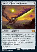 Sword of Feast and Famine - Double Masters (Mythic) [2XM-296]