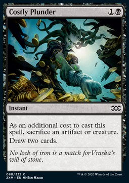 Costly Plunder - Double Masters (Common) [2XM-80]