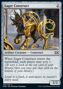 Eager Construct - Double Masters (Common) [2XM-250]