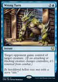 Wrong Turn - Commander Legends (Rare) [CMR-107]