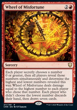 Wheel of Misfortune - Commander Legends (Rare) [CMR-211]