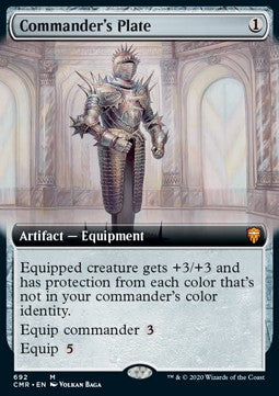 Commander's Plate - Commander Legends: Extras (Mythic) [XCMR-692]