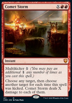 Comet Storm - Commander Legends: Extras (Mythic) [XCMR-411]
