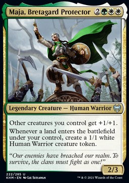 Maja, Bretagard Protector - Kaldheim (Uncommon) [KHM-222]