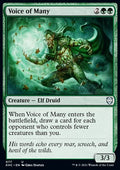 Voice of Many - Commander: Kaldheim (Uncommon) [KHC-77]