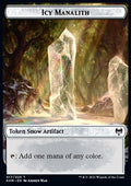Icy Manalith Token - Kaldheim: Extras (Token) [XKHM-T17]