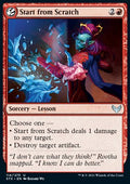 Start from Scratch - Strixhaven: School of Mages (Uncommon) [STX-114]