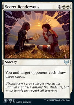 Secret Rendezvous - Strixhaven: School of Mages (Uncommon) [STX-26]