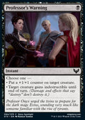 Professor's Warning - Strixhaven: School of Mages (Common) [STX-84]