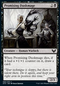 Promising Duskmage - Strixhaven: School of Mages (Common) [STX-85]