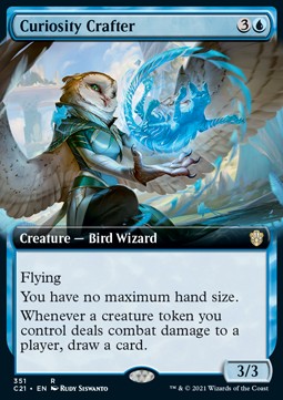 Curiosity Crafter - Commander: Strixhaven: Extras (Rare) [XC21-351]