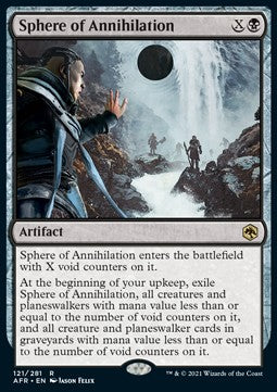 Sphere of Annihilation - Adventures in the Forgotten Realms (Rare) [AFR-121]