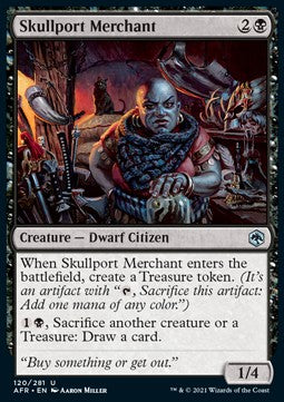 Skullport Merchant - Adventures in the Forgotten Realms (Uncommon) [AFR-120]