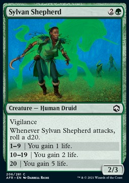 Sylvan Shepherd - Adventures in the Forgotten Realms (Common) [AFR-206]