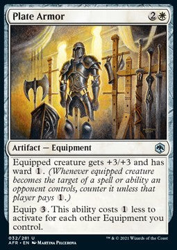 Plate Armor - Adventures in the Forgotten Realms (Uncommon) [AFR-32]