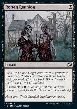 Rotten Reunion - Innistrad: Midnight Hunt (Common) [MID-119]
