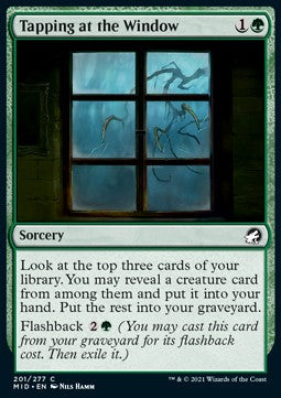 Tapping at the Window