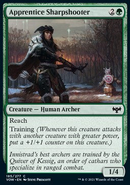 Apprentice Sharpshooter - Innistrad: Crimson Vow (Common) [VOW-185]
