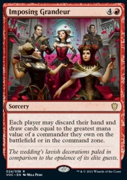 Imposing Grandeur (V.1) - Commander: Innistrad: Crimson Vow (Rare) [VOC-24]