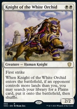 Knight of the White Orchid - Commander: Innistrad: Crimson Vow (Rare) [VOC-92]