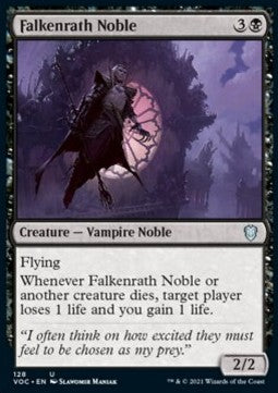 Falkenrath Noble - Commander: Innistrad: Crimson Vow (Uncommon) [VOC-128]