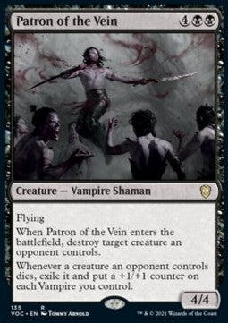 Patron of the Vein - Commander: Innistrad: Crimson Vow (Rare) [VOC-135]