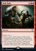 Mob Rule - Commander: Innistrad: Crimson Vow (Rare) [VOC-147]