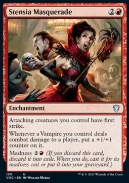 Stensia Masquerade - Commander: Innistrad: Crimson Vow (Uncommon) [VOC-150]