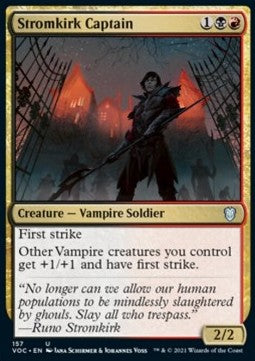 Stromkirk Captain - Commander: Innistrad: Crimson Vow (Uncommon) [VOC-157]