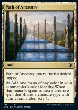 Path of Ancestry - Commander: Innistrad: Crimson Vow (Common) [VOC-177]