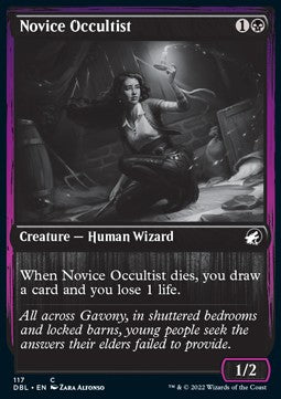 Novice Occultist - Innistrad: Double Feature (Common) [DBL-117]