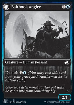 Baithook Angler // Hook-Haunt Drifter - Innistrad: Double Feature (Common) [DBL-42]