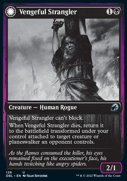 Vengeful Strangler // Strangling Grasp - Innistrad: Double Feature (Uncommon) [DBL-126]