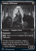 Unholy Officiant - Innistrad: Double Feature (Common) [DBL-308]
