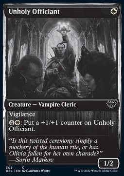 Unholy Officiant - Innistrad: Double Feature (Common) [DBL-308]