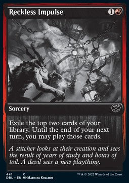 Reckless Impulse - Innistrad: Double Feature (Common) [DBL-441]