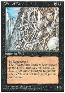 Wall of Bone - Fourth Edition (Uncommon)