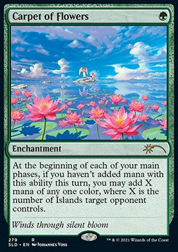 Carpet of Flowers - Secret Lair Drop Series: Out of Time Superdrop (Rare) [SLDOT-279]