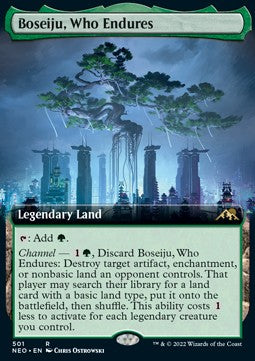 Boseiju, Who Endures (V.2) - Kamigawa: Neon Dynasty: Extras (Rare) [XNEO-501]