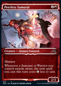 Peerless Samurai - Kamigawa: Neon Dynasty: Extras (Common) [XNEO-322]