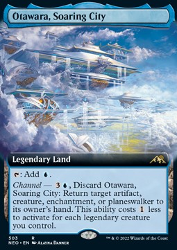 Otawara, Soaring City (V.2) - Kamigawa: Neon Dynasty: Extras (Rare) [XNEO-503]