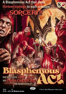 Blasphemous Act - Secret Lair Drop Series: October Superdrop 2021 (Rare) [SLDOS-322]