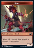 Devil Token (Red 1/1) - Streets of New Capenna: Extras (Token) [XSNC-T08]