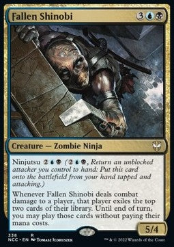 Fallen Shinobi - Commander: Streets of New Capenna (Rare) [NCC-338]