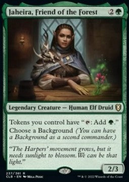 Jaheira, Friend of the Forest - Commander Legends: Battle for Baldur's Gate (Rare) [CLB-237]