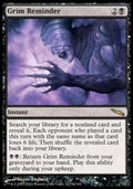 Grim Reminder - Mirrodin (Rare) [MRD-66]