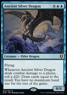 Ancient Silver Dragon - Commander Legends: Battle for Baldur's Gate (Mythic) [CLB-56]