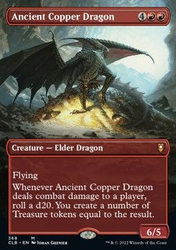 Ancient Copper Dragon (V.1) - Commander Legends: Battle for Baldur's Gate: Extras (Mythic) [XCLB-368]